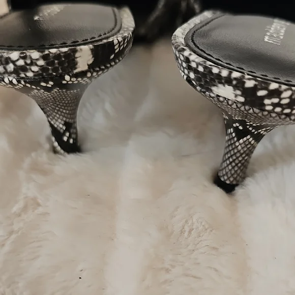 Madden Girl Black and Silver Embellished Heels - Picture 9 of 12